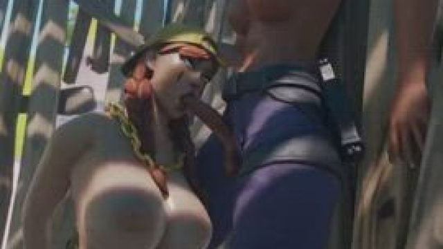 Aura sucking Futa Clash (Ghoulishxxx) [Fortnite]