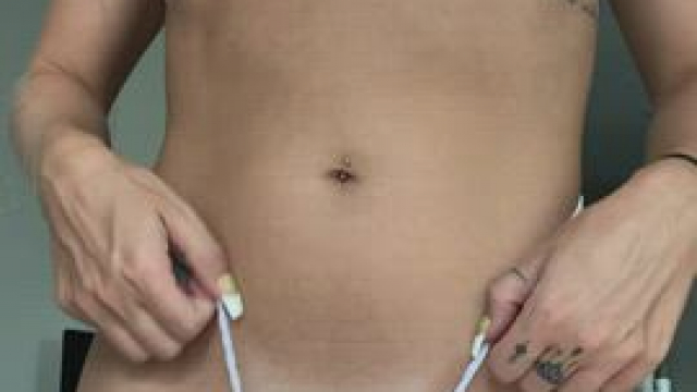 Could you control yourself if you saw me in the kitchen like this?