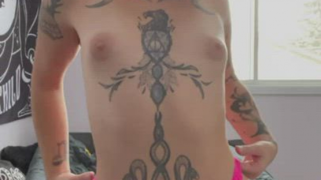 Cherry tops and cake bottom