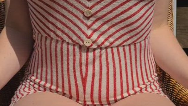 i hope my beautiful neighbor noticed me and got hard, would you? (18f)