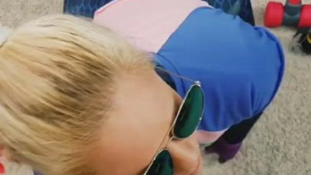 Brite Bomber gives you a POV blowjob in Fortnite cosplay scene