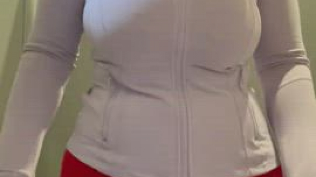 The purple might not disguise my size so well but that's okay