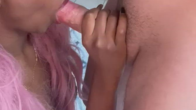 He challenged me on a sucking contest