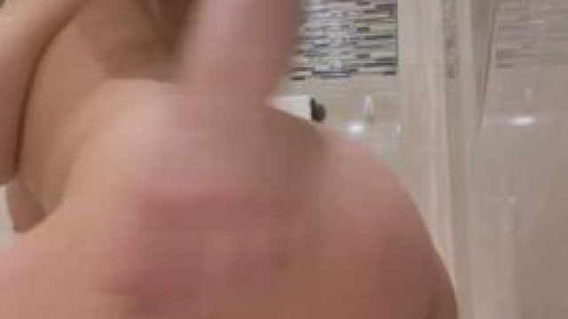 Clapping My Cheeks In My New Shower. :)