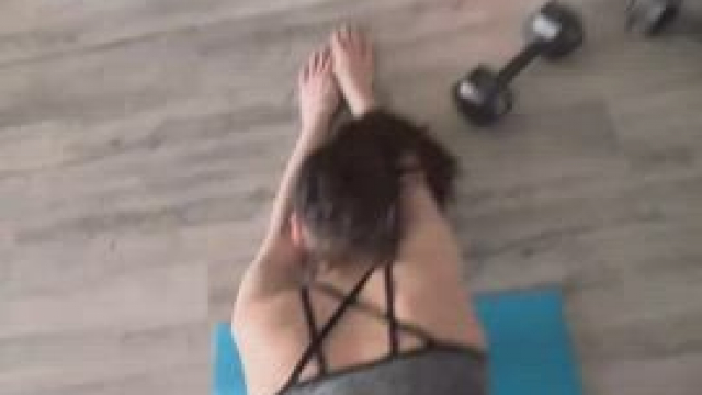 He owed me for interrupting my workout