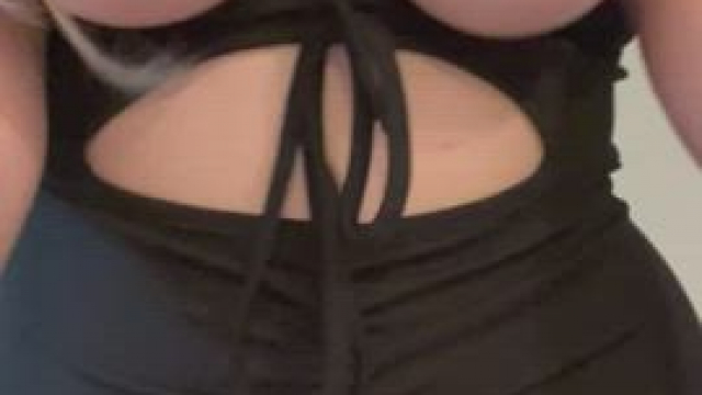 My new dress is probably not church appropriate…