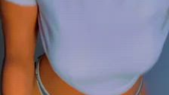 It’s peeking out my thong