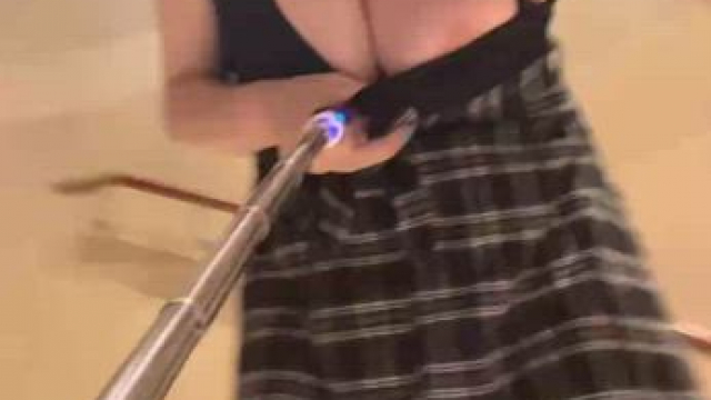 Just hanging out at the mall [gif]