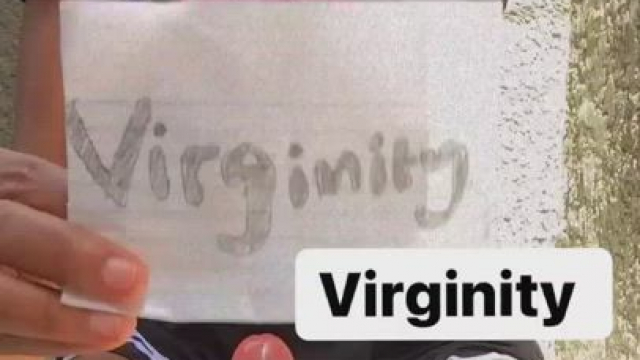 For my next trick I'll make my virginity disappear.