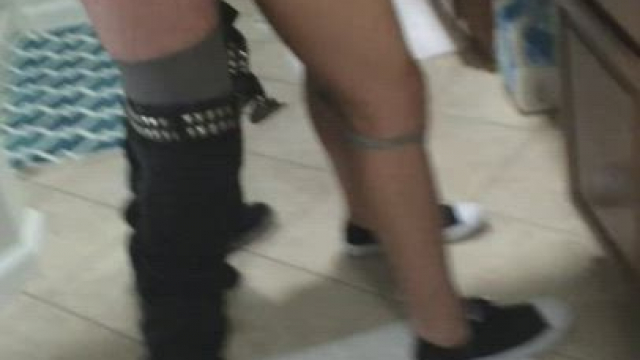 Fucking my ex in the bathroom before work