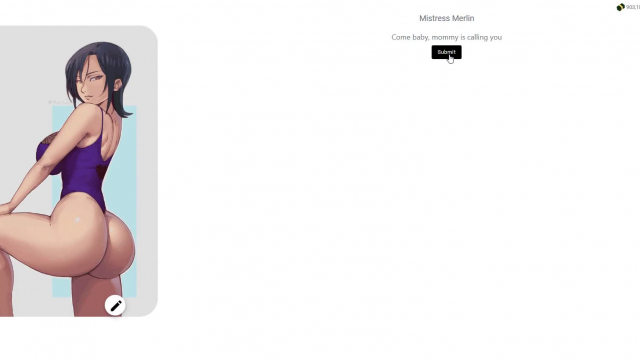 Merlin is a naughty momy