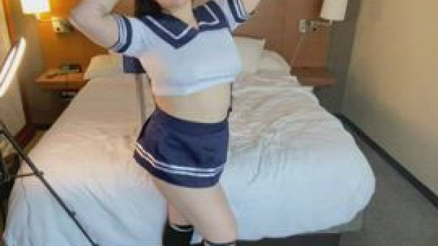 I know most men like petite girls. But would you smash a big booty college stude