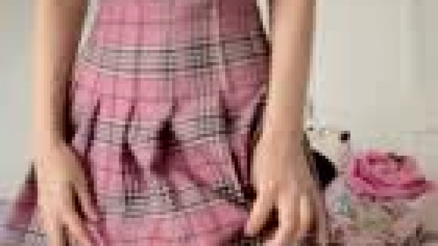 Cold weather means that thigh highs stay on all the time