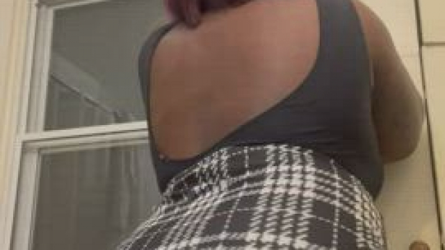 Waiting for you to finish on my ass