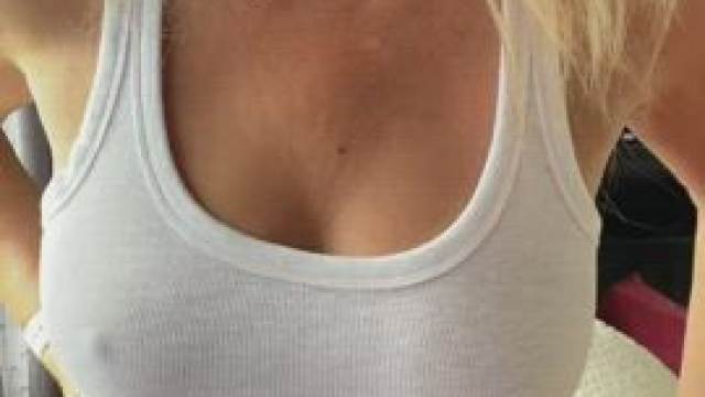 I bet you love milfs in public with no bra (f)50