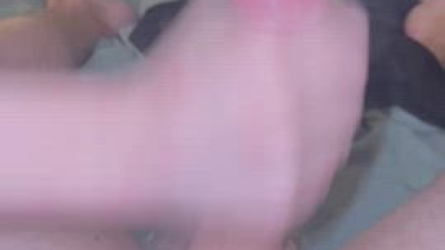 Watch him shoot all over my little hands