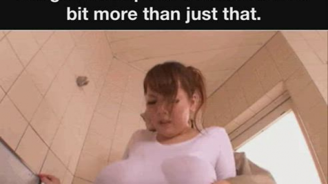 Shower time with mom!