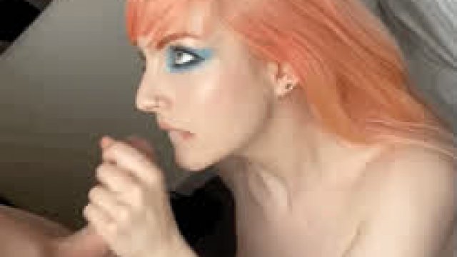 I always swallow but I wanted to feel it dripping down