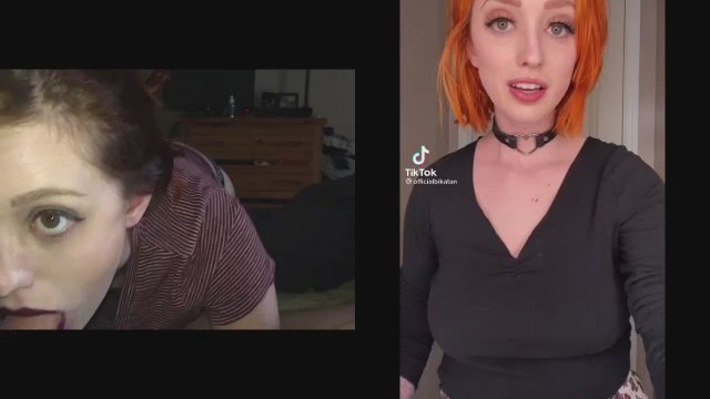 Two sides of the same person