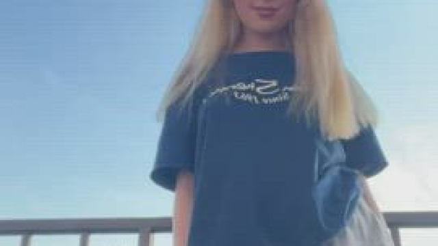 Let’s have fun on balcony