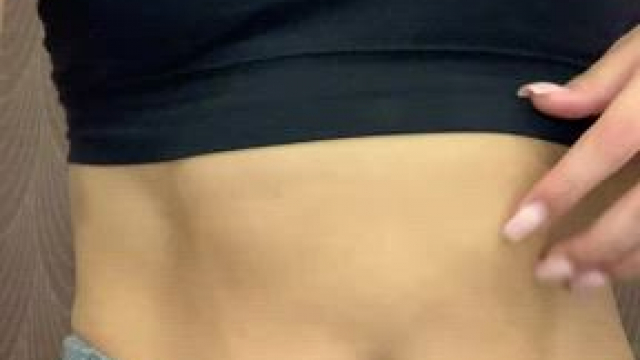 Being sneaky in the hotel bathroom