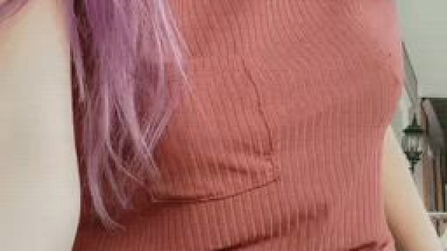 The neighbors might think I’m smiling to say hello, but I’m actually touching my