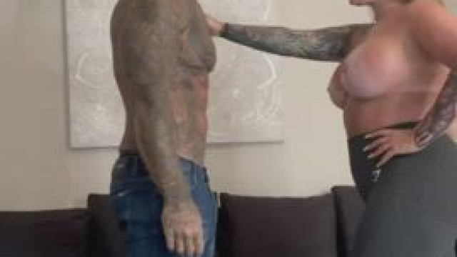 How cuck hubby gets treated when I'm horny and my bull is busy