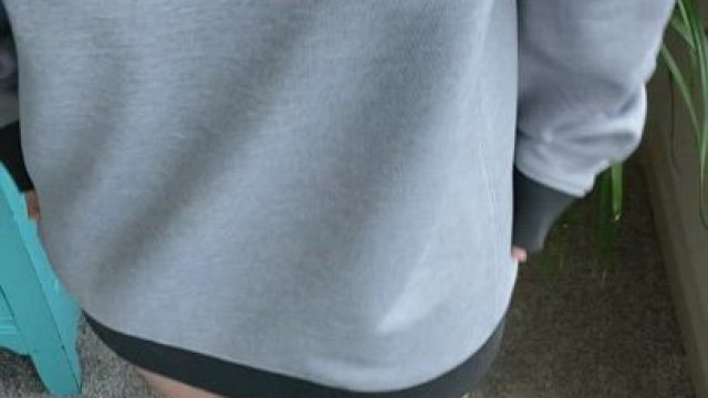 I'd rather just stay cozy in this sweatshirt or naked in bed than go to work tod