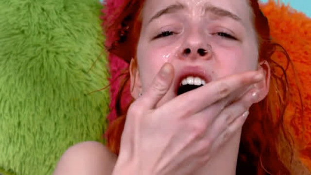 Red Head is Not Happy