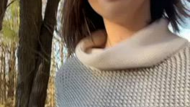 If you go hiking with me, you’re getting flashed