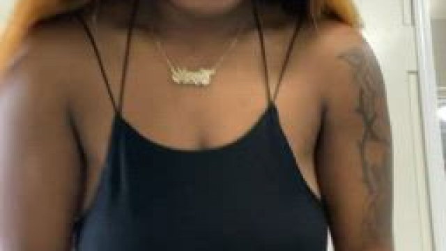 Revealing my big boobs