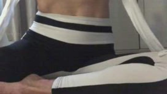 I was so horny and wet during my workout I had to get my tits out I may release 