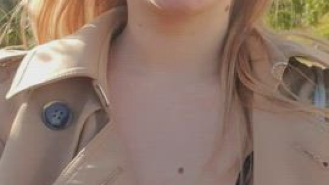 Some people take normal selfies or videos - and when I go for a walk in a city p