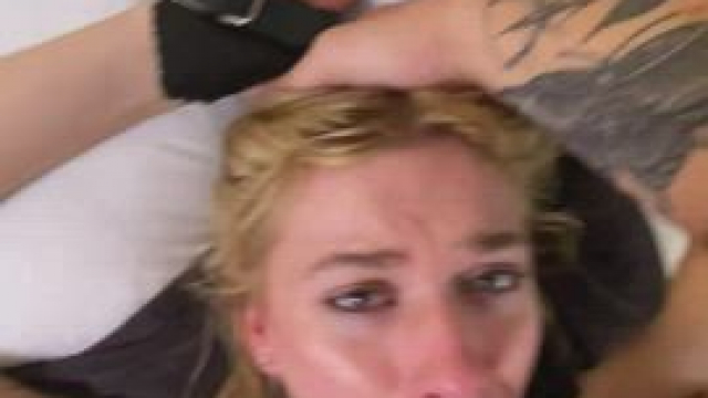 Handcuff me and use my throat