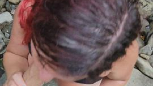 couldn't resist shooting my load all over her titts [OC]