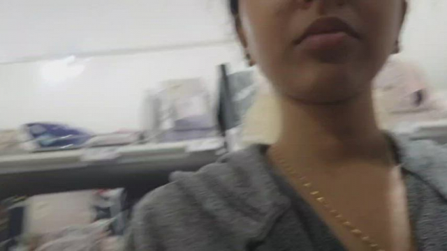 showing off the goods in just a hoodie in public [GIF]