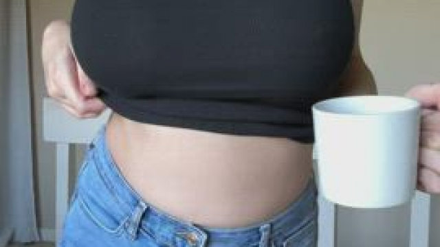 I can provide the milk for your coffee!