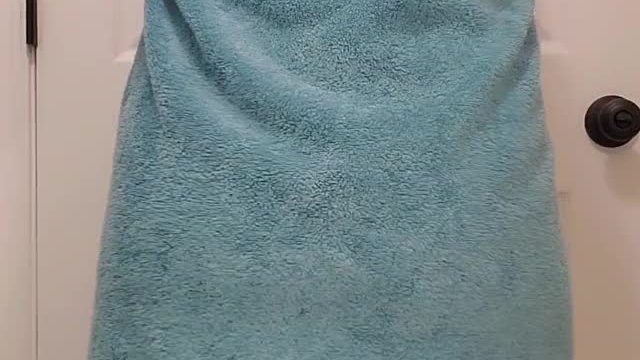 Towel Drop from behind