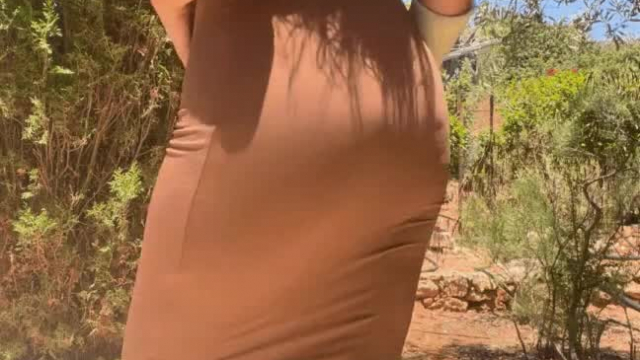 My new dress fits my curves perfectly