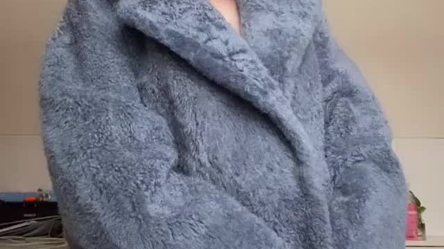 Special surprise underneath my big coat