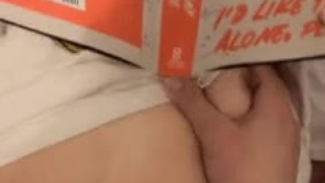 Ignoring my freeuse roomie while he uses me and cums inside ????