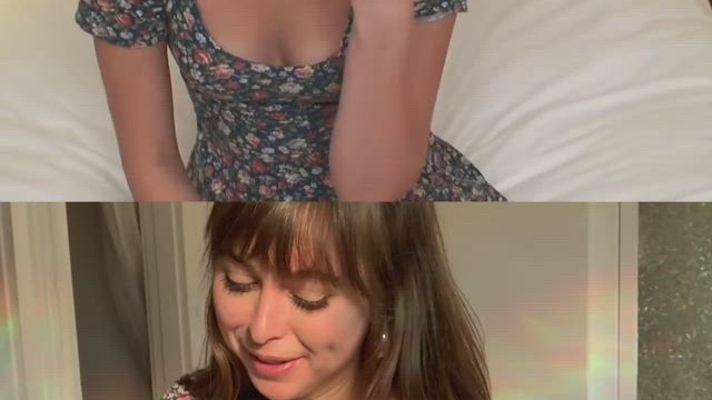 Riley still has the dress she shot one of her first scenes in