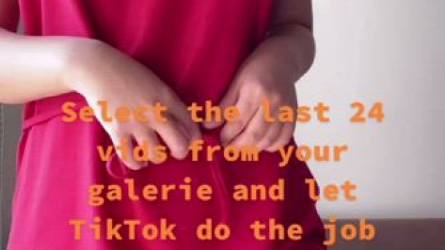 Am I using TikTok’s auto sinc correctly?