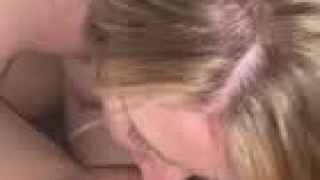 A cock in my mouth keeps me happy