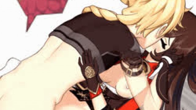 Aether & Amber (AOA) (cromachina) [Genshin Impact]