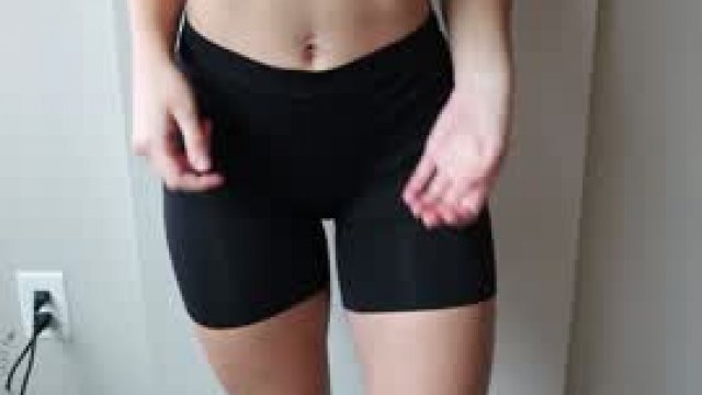 How about a little post workout strip?