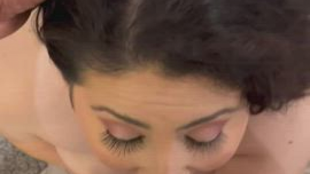 Hotwife Jaylene sucking on my Bbc While her husband watches!