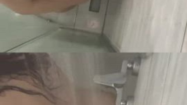 Would you like to join me in the shower? So I’d play with yours instead of this.