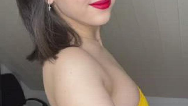 If even 4 guys see my 18 y/o tits, I’ll celebrate