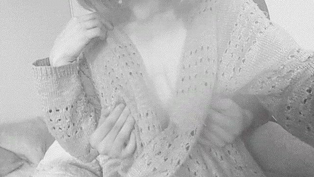 He likes to pinch them through my clothes...